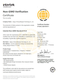 Non-GMO Verification Certification(TG)